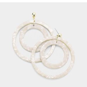 Layered Tortoise Earrings